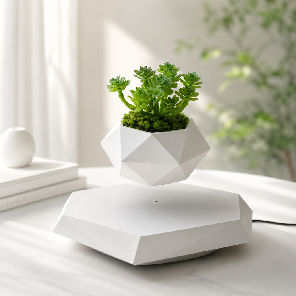 Magnetic Levitation Plant Pot