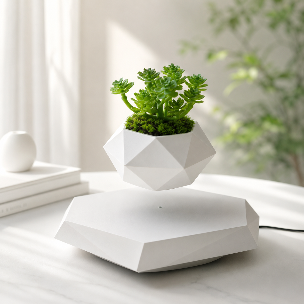 Magnetic Levitation Plant Pot