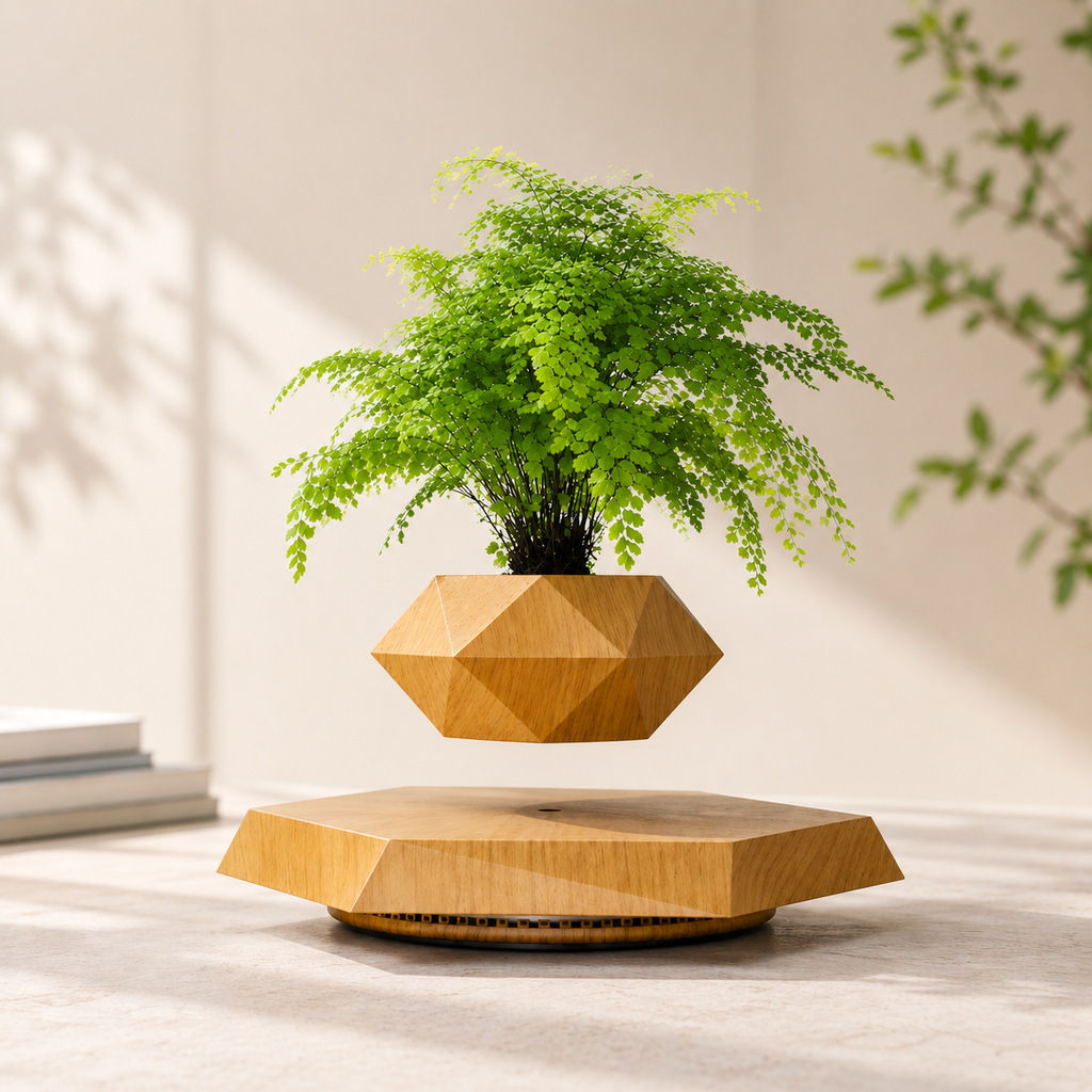 Magnetic Levitation Plant Pot